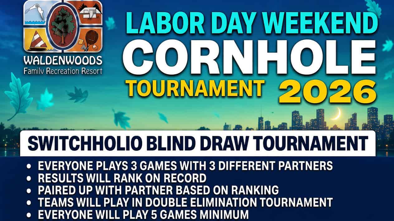 Labor Day Weekend Cornhole Tournament 2026